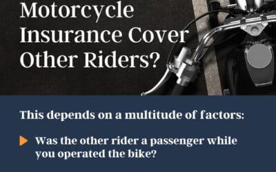 There are multiple factors that come into play if your motorcycle insurance covers other riders. Here are two questions you need to know before you lend your bike, or plan a group ride. 🏍️ Contact us at 508-625-1275 or kflanagan1@farmersagent.com Visit our website at https://www.theflanaganagencyllc.com