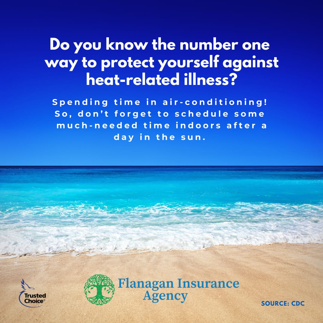 Use this tip for all of your summer fun days!Contact us at 508-625-1275 or kflanagan1@farmersagent.comVisit our website at https://www.theflanaganagencyllc.com