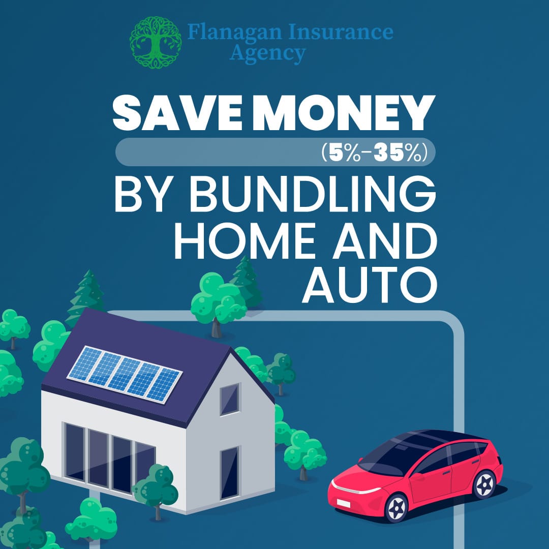 Did you know that by bundling your home and auto insurance you can save 5%-35%?Contact us at 508-625-1275 or kflanagan1@farmersagent.comVisit our website at https://www.theflanaganagencyllc.com