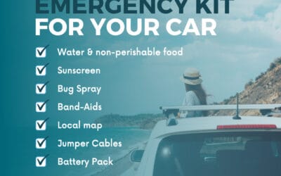 Do you have an emergency kit for your car? #summer Contact us at 508-625-1275 or kflanagan1@farmersagent.com Visit our website at https://www.theflanaganagencyllc.com