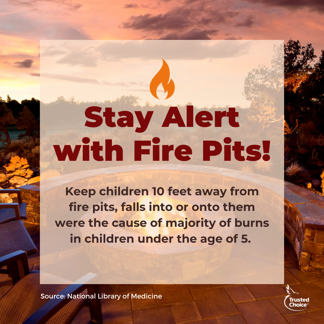 Don't forget to stay alert when cozied up to a fire pit.Contact us at 508-625-1275 or kflanagan1@farmersagent.comVisit our website at https://www.theflanaganagencyllc.com