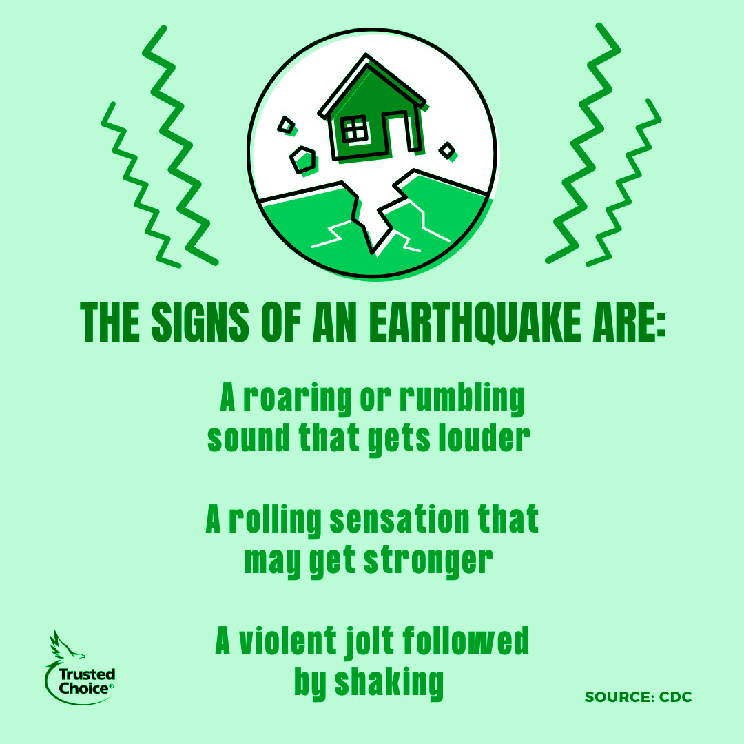 Do you know the signs of an earthquake?Contact us at 508-625-1275 or kflanagan1@farmersagent.comVisit our website at https://www.theflanaganagencyllc.com